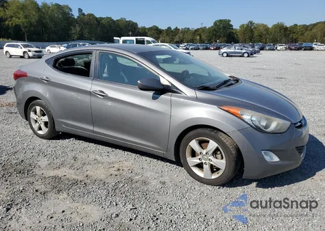 2013 Hyundai Elantra Gls from USA, damaged, VIN 5NPDH4AE2DH219269